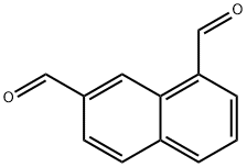 Naphthalene-1,7-dicarboxaldehyde分子式结构图