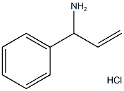 1-苯基丙-2-烯-1-胺盐酸盐分子式结构图