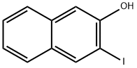 2-Hydrocy-3-iodonaphthalene分子式结构图