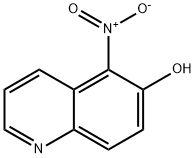 5-硝基喹啉-6-醇分子式结构图