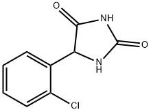 2,4-Imidazolidinedione, 5-(2-chlorophenyl)-分子式结构图