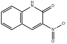 3-nitroquinolin-2(1H)-one分子式结构图