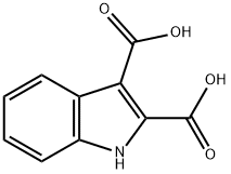 1H-吲哚-2,3-二羧酸分子式结构图