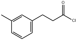 Benzenepropanoyl chloride, 3-Methyl-分子式结构图