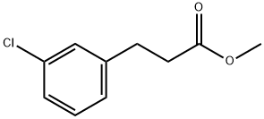 Benzenepropanoic acid, 3-chloro-, Methyl ester分子式结构图