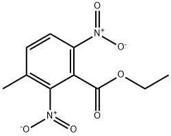 Ethyl 3-Methyl-2,6-dinitrobenzoate分子式结构图