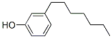 3-Heptylphenol分子式结构图