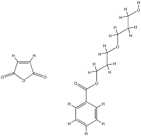 2,5-Furandione, polymer with oxybis[propanol], benzoate分子式结构图