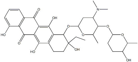 cosmomycin A'分子式结构图