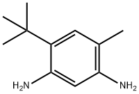 4-Methyl-6-tert-butyl-1,3-phenylenediamine分子式结构图