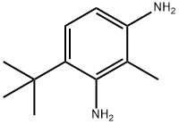 2-Methyl-4-tert-butyl-1,3-phenylenediamine分子式结构图