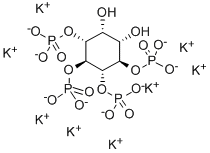 D-MYO-INOSITOL 1,4,5,6-TETRAKIS(PHOSPHATE) POTASSIUM SALT分子式结构图