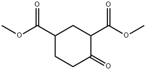 1,3-二甲基4-氧代环己烷-1,3-二羧酸分子式结构图