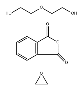 1,3-Benzofurandione polymer with oxirane and 2,2'-oxybis[ethanol]分子式结构图