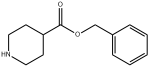 benzyl piperidine-4-carboxylate分子式结构图