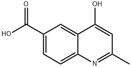 4-羟基-2-甲基-5-喹啉羧酸分子式结构图