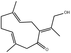 13-羟基吉马酮分子式结构图