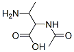 Butanoic  acid,  2-(acetylamino)-3-amino-分子式结构图