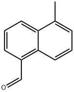 5-METHYLNAPHTHALENE-1-CARBALDEHYDE分子式结构图