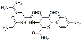 巴谷菌胺 A分子式结构图