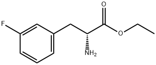 D-3-氟苯丙氨酸乙酯分子式结构图