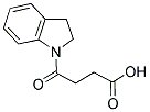 4-(2,3-DIHYDRO-INDOL-1-YL)-4-OXO-BUTYRIC ACID分子式结构图