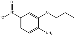 4-硝基-2-丙氧基苯胺分子式结构图