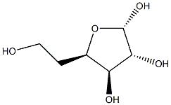 5-Deoxy-α-D-xylo-hexofuranose分子式结构图