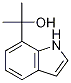 2-(1H-吲哚-7-基)-2-丙醇分子式结构图