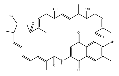 30-Dechloronaphthomycin A分子式结构图