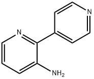 4-(3-AMINO-2-PYRIDYL)PYRIDINE分子式结构图