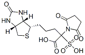 biotinyl-N-hydroxysulfosuccinimide ester分子式结构图