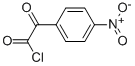 Benzeneacetyl chloride, 4-nitro-alpha-oxo- (9CI)分子式结构图