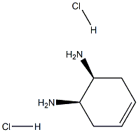 顺式-4-环己烯-1.2-二胺 二盐酸盐分子式结构图