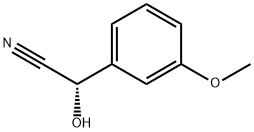 (S)-3-METHOXYMANDELONITRILE分子式结构图