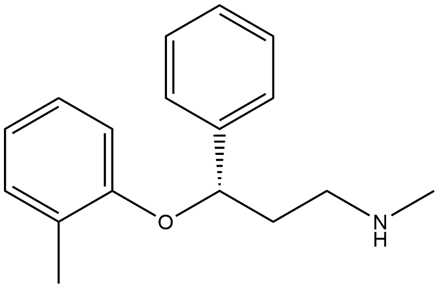 （S）-托莫西汀分子式结构图