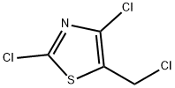 2,4-二氯-5-(氯甲基)-噻唑分子式结构图