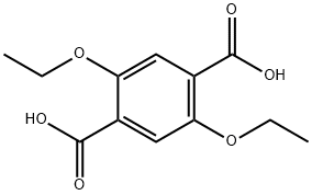 1,4-Benzenedicarboxylic acid, 2,5-diethoxy-分子式结构图