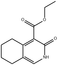 3-氧代-2,3,5,6,7,8-六氢异喹啉-4-甲酸乙酯分子式结构图