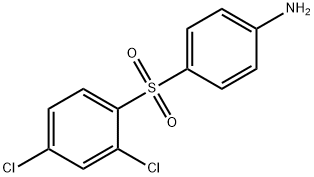 4-[(2,4-Dichlorophenyl)sulfonyl]benzenamine分子式结构图