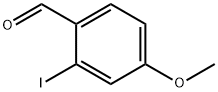 2-Iodo-4-methoxybenzaldehyde分子式结构图