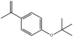 对叔丁氧基-Α-甲基苯乙烯分子式结构图