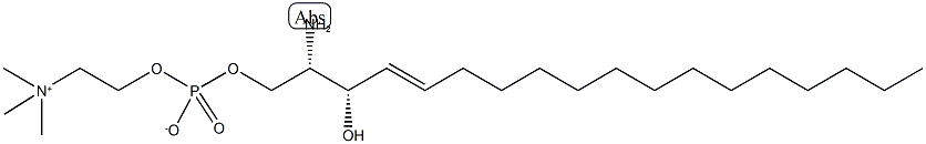 L-threo Lyso-Sphingomyelin (d18:1)分子式结构图