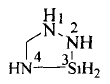 1,2,4,3-三氮杂硅戊啶；1,2,4,3-三氮杂硅戊烷