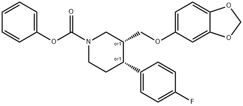 帕罗西汀杂质24分子式结构图