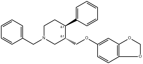 Defluoro N-Benzyl Paroxetine分子式结构图