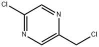 2-氯-5-2-氯甲基吡嗪分子式结构图