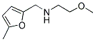 (2-甲氧基乙基)[(5-甲基呋喃-2-基)甲基]胺分子式结构图