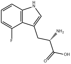 L-4-氟色氨酸分子式结构图