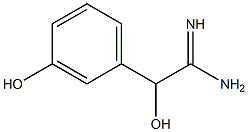 Mandelamidine,  m-hydroxy-  (6CI)分子式结构图